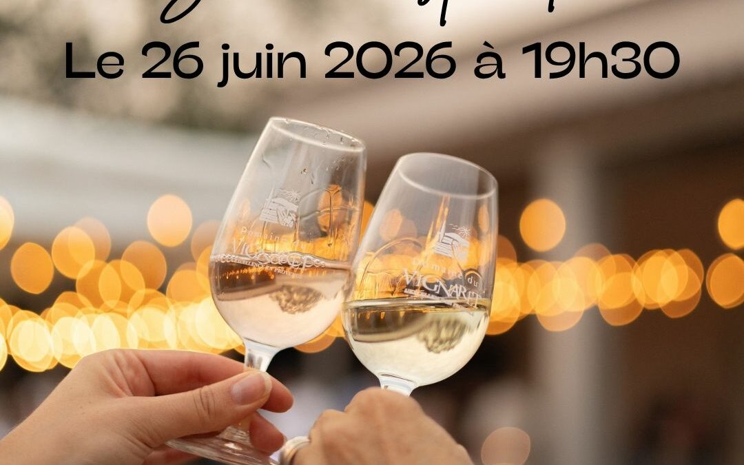 Soirée estivale au Domaine le 26 juin 2026